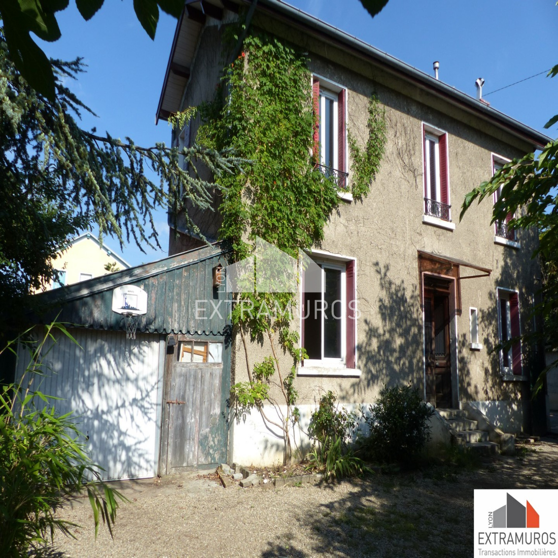 vente A VENDRE EN EXCLUSIVITE TASSIN BOURG MAISON ANCIENNE AVEC JARDIN ...
